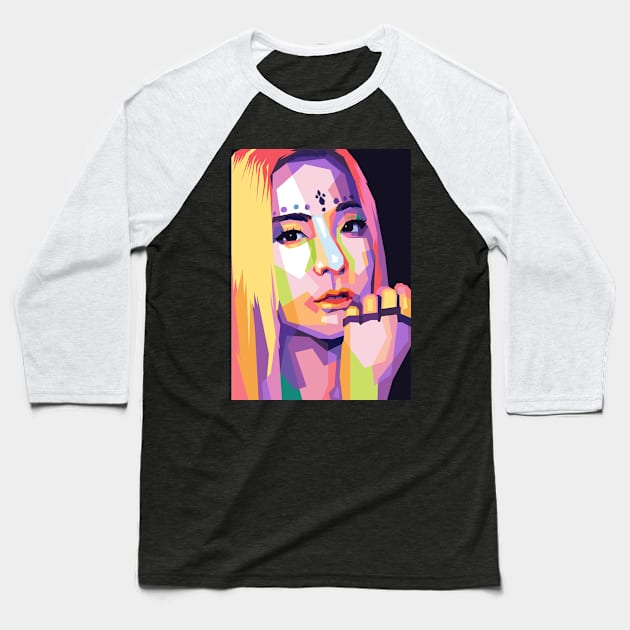 2ne1 dara Baseball T-Shirt by Danwpap2